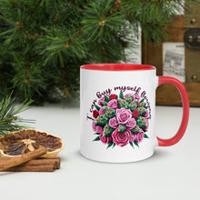 Load image into Gallery viewer, Buy Myself Flowers-Mug with Color Inside
